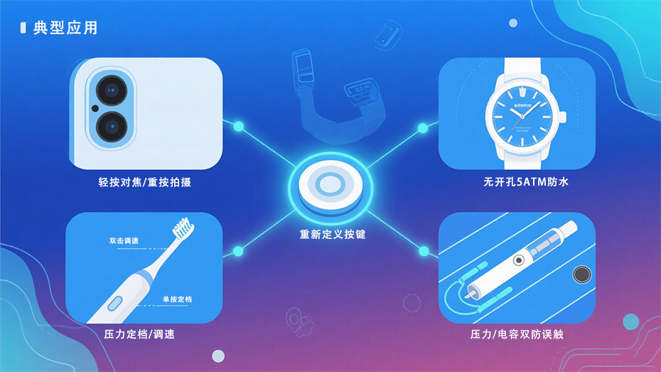 壓感按鍵的應(yīng)用